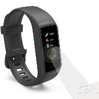 Фитнес гривна HAMA Fit Track 3910, 1.05" LCD, Пулс, Калории, Кислород в кръвта, Черен