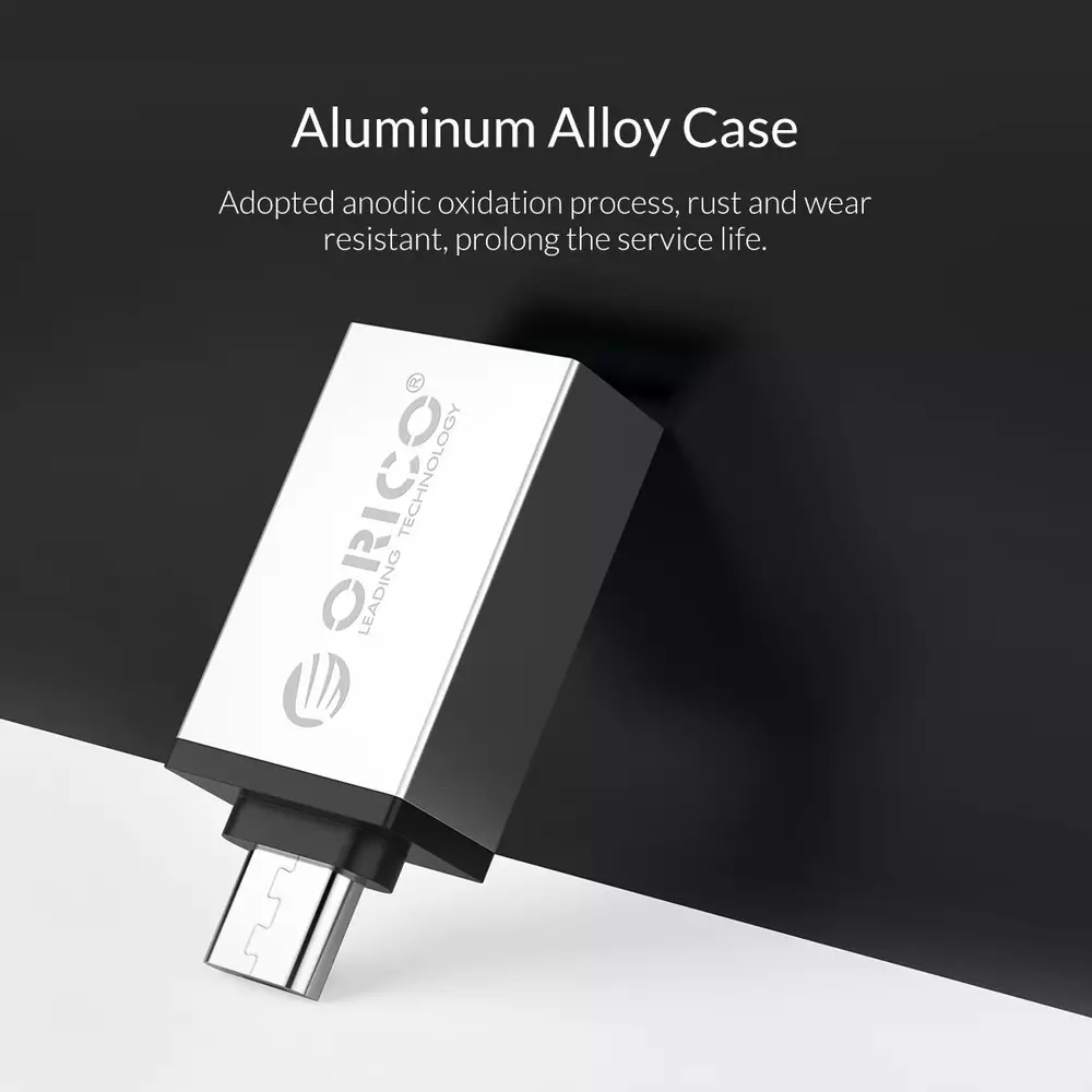 Orico преходник Adapter OTG - USB Micro B to USB3.0 AF - CBT-UM01-BK