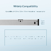 Orico тънко кади за лаптоп Laptop Caddy 9.0-9.5mm SATA3 with LED/switch - M95SS-SV