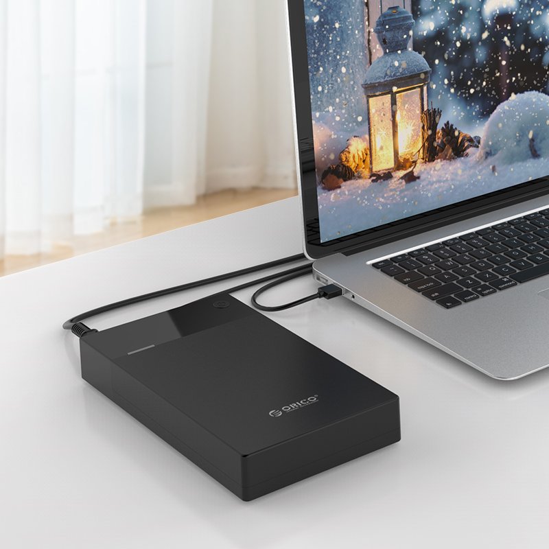 Boîtier externe Orico 3599U3 Storage Case 3.5" USB 3.0 Power adapter Black