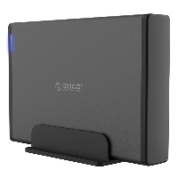 Външна кутия Orico 7688U3-BK Storage Case 3.5" Vertical USB 3.0 Power adapter Black 