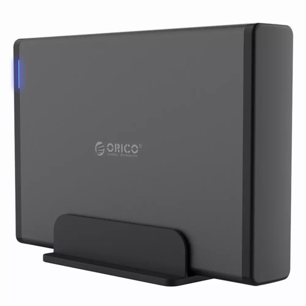 Външна кутия Orico 7688U3-BK Storage Case 3.5" Vertical USB 3.0 Power adapter Black 