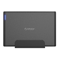 Външна кутия Orico 7688U3-BK Storage Case 3.5" Vertical USB 3.0 Power adapter Black 