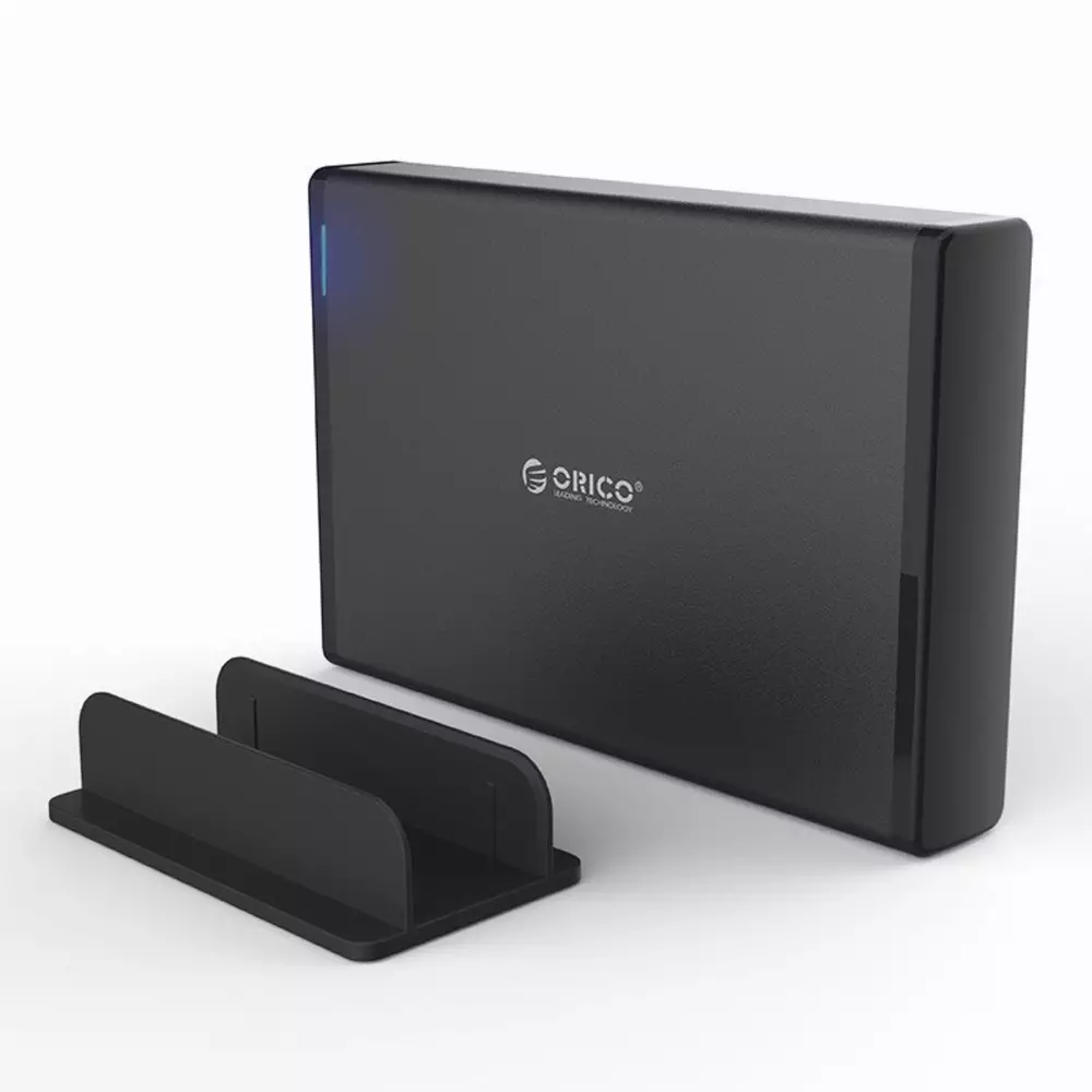 Външна кутия Orico 7688U3-BK Storage Case 3.5" Vertical USB 3.0 Power adapter Black 