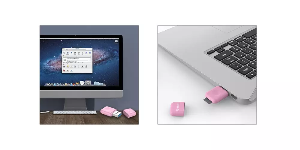 Orico четец на карти Card Reader USB3.0 Gray - CRS12-GY