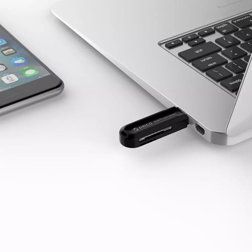 Orico четец на карти Card Reader USB3.0 Gray - CRS21-BK