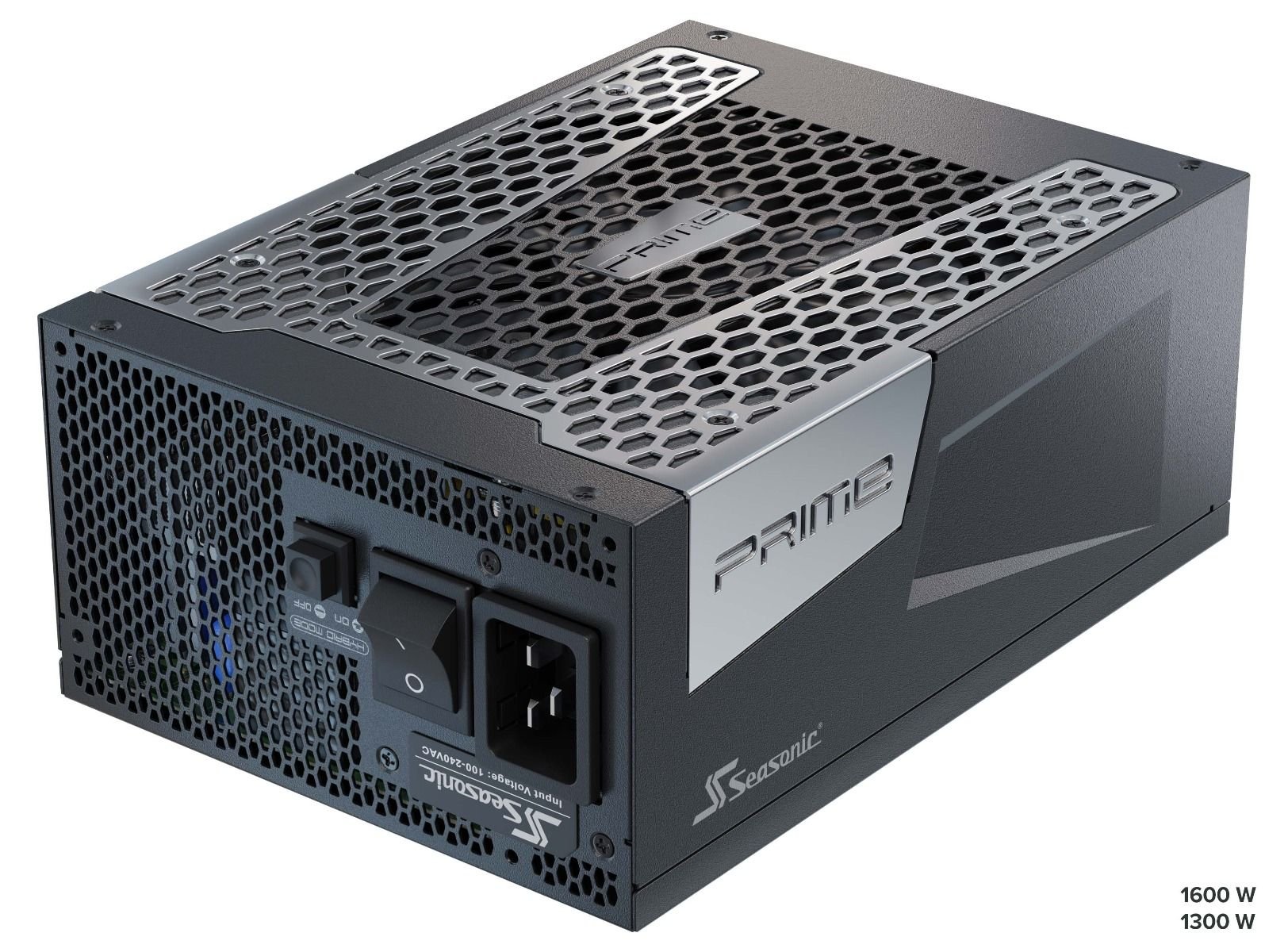 Захранване Seasonic PRIME TX-1600 (1600W) 80 Plus Titanium PCIe Gen 5 PSU - SSR-1600TR  