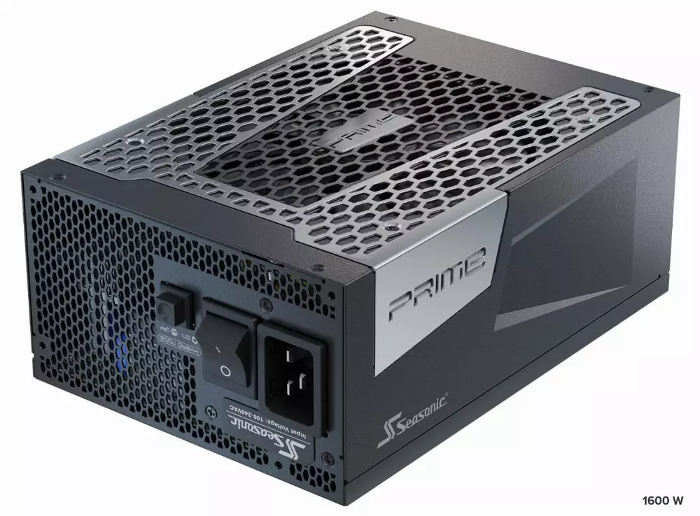 Захранване Seasonic PRIME PX-1600 (1600W) 80 Plus Platinum PCIe Gen 5 PSU - SSR-1600PD
