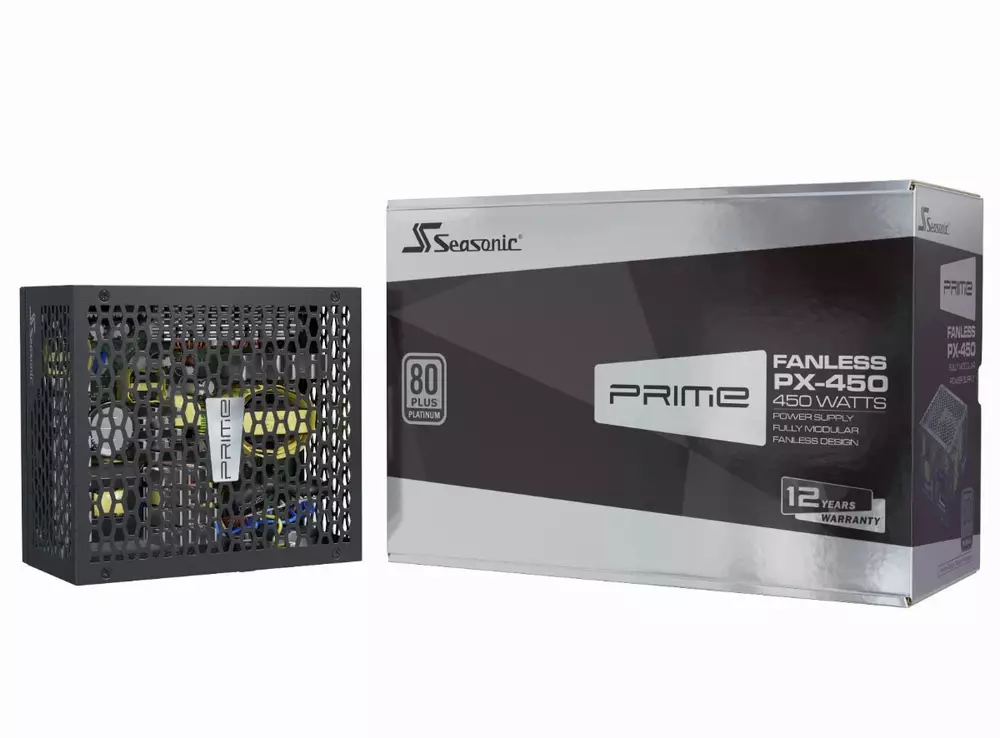 Захранване Seasonic PRIME Fanless PX-450 (450W) PSU - SSR-450PL