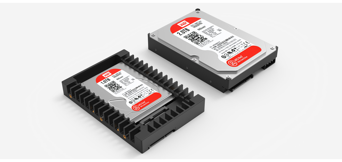 Orico caddy для жесткого диска HDD Caddy 2.5-to-3.5 inch - 1125SS-V1-BK-BP