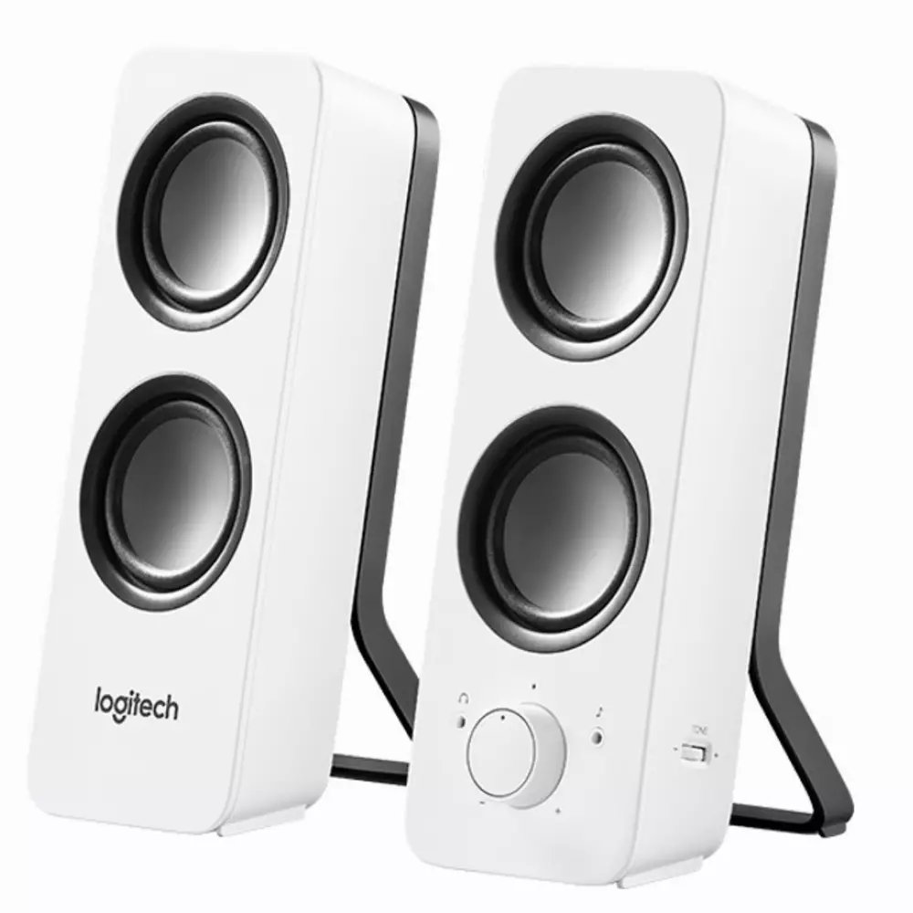 Колонки Logitech Z200 Speaker White 2.0 10W - 980-000811