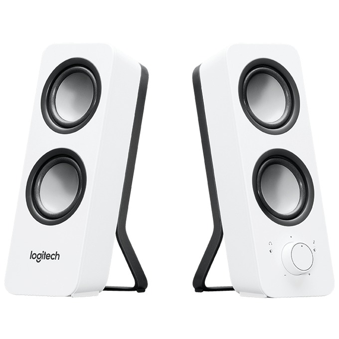 Колонки Logitech Z200 Speaker White 2.0 10W - 980-000811