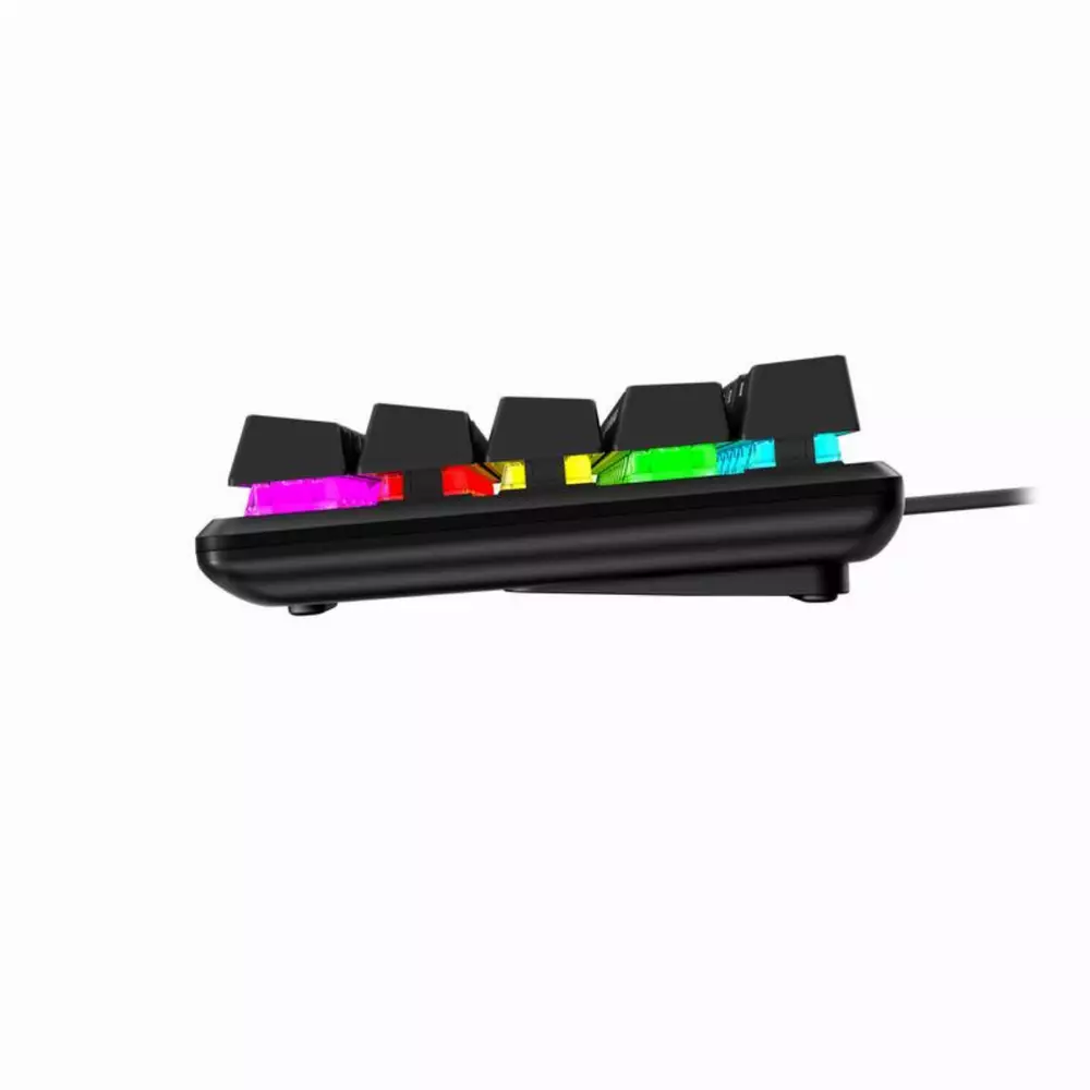 Геймърскa механична клавиатура HyperX Alloy Origins 60, HyperX Aqua суичове, Черен