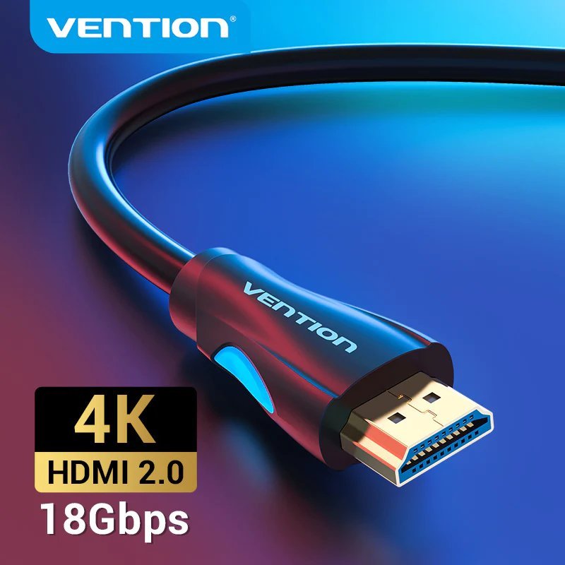 Vention cable Cable HDMI 2.0 15.0m - 4K/60Hz Black - VAA-M02-B1500