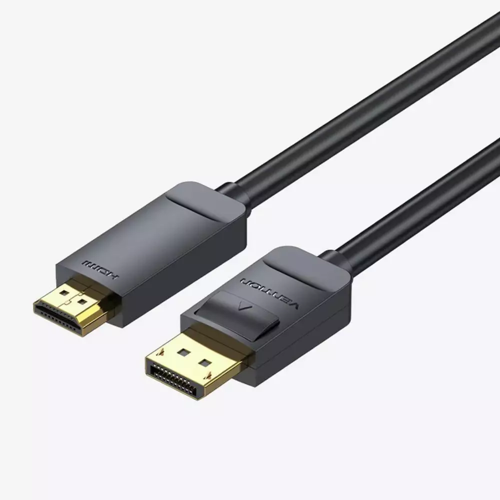 Vention καλώδιο Cable DisplayPort to HDMI 3.0m - 4K, Χρυσή Επίστρωση - HAGBI