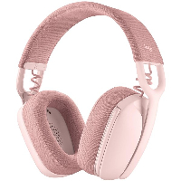 Слушалки Logitech Zone Vibe 100 Wireless Headphones Pink - 981-001224