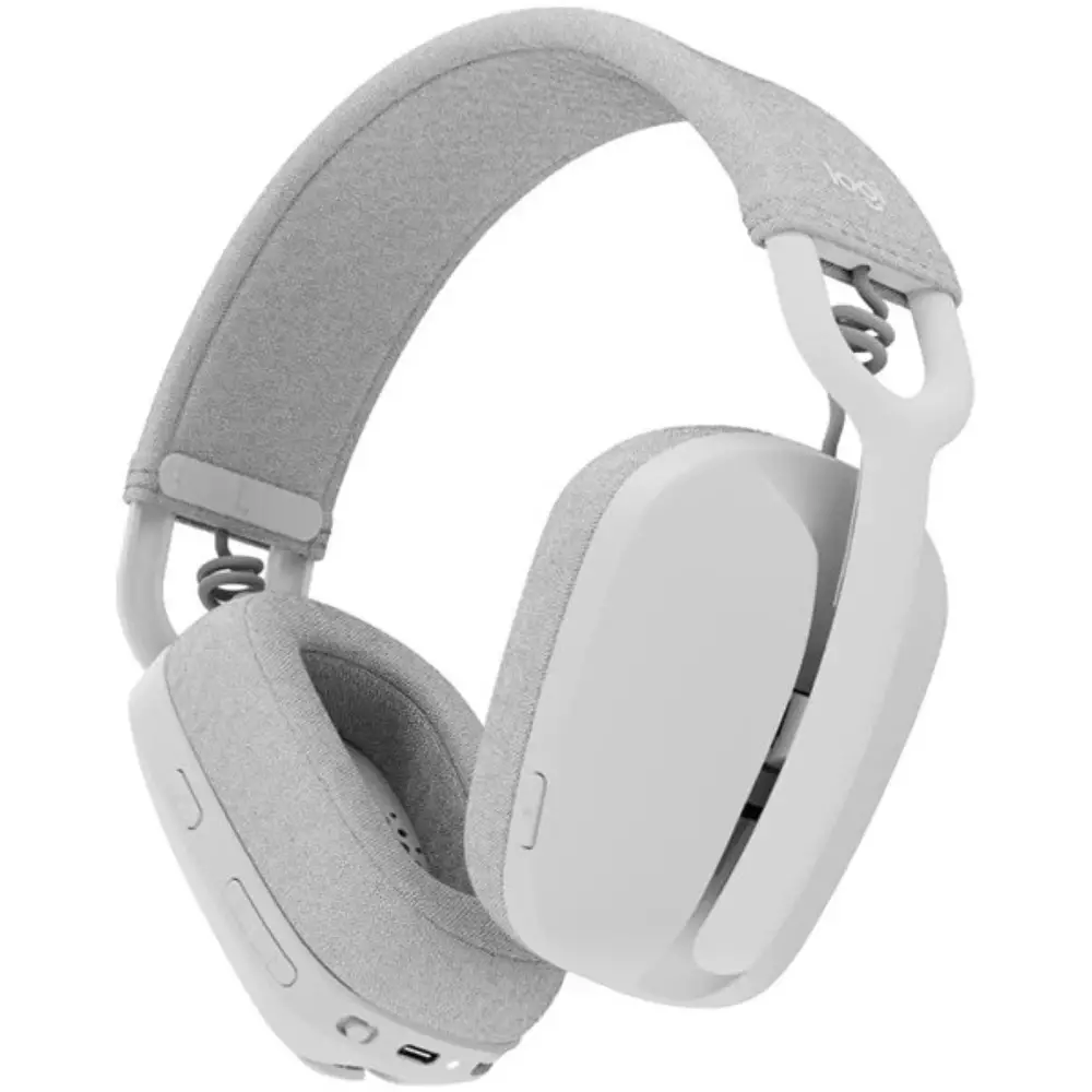 Слушалки Logitech Zone Vibe 100 Wireless Headphones White - 981-001219