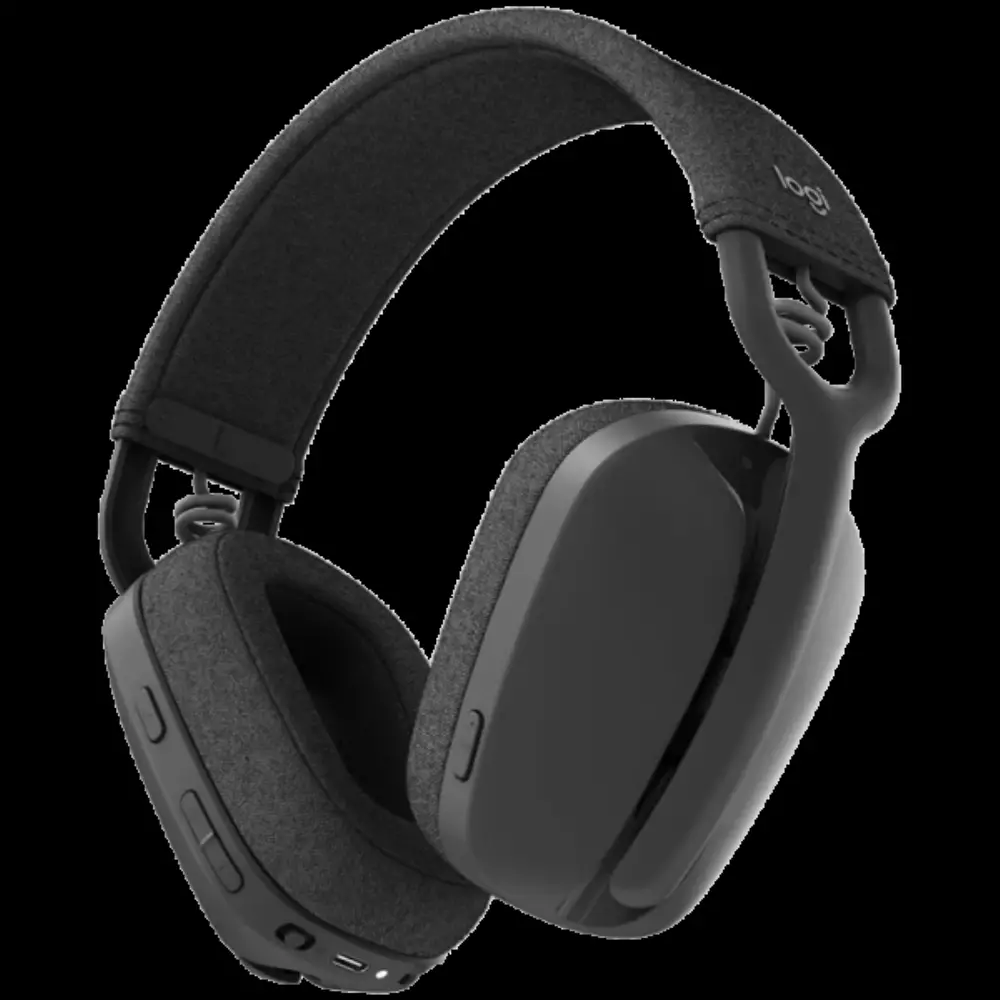 Слушалки Logitech Zone Vibe 100 Wireless Headphones Black - 981-001213