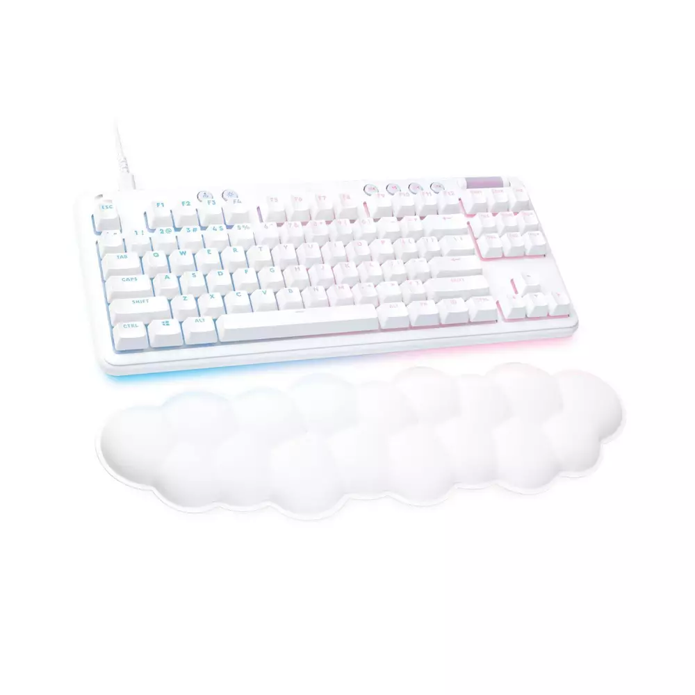 Геймърска механична клавиатура Logitech G G713 TKL Tactile RGB US Layout White - 920-010422