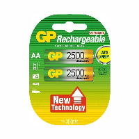 Акумулаторна Батерия GP R6 AA 2500mAh NiMH 2 бр. 250AAHC-EB2 GP