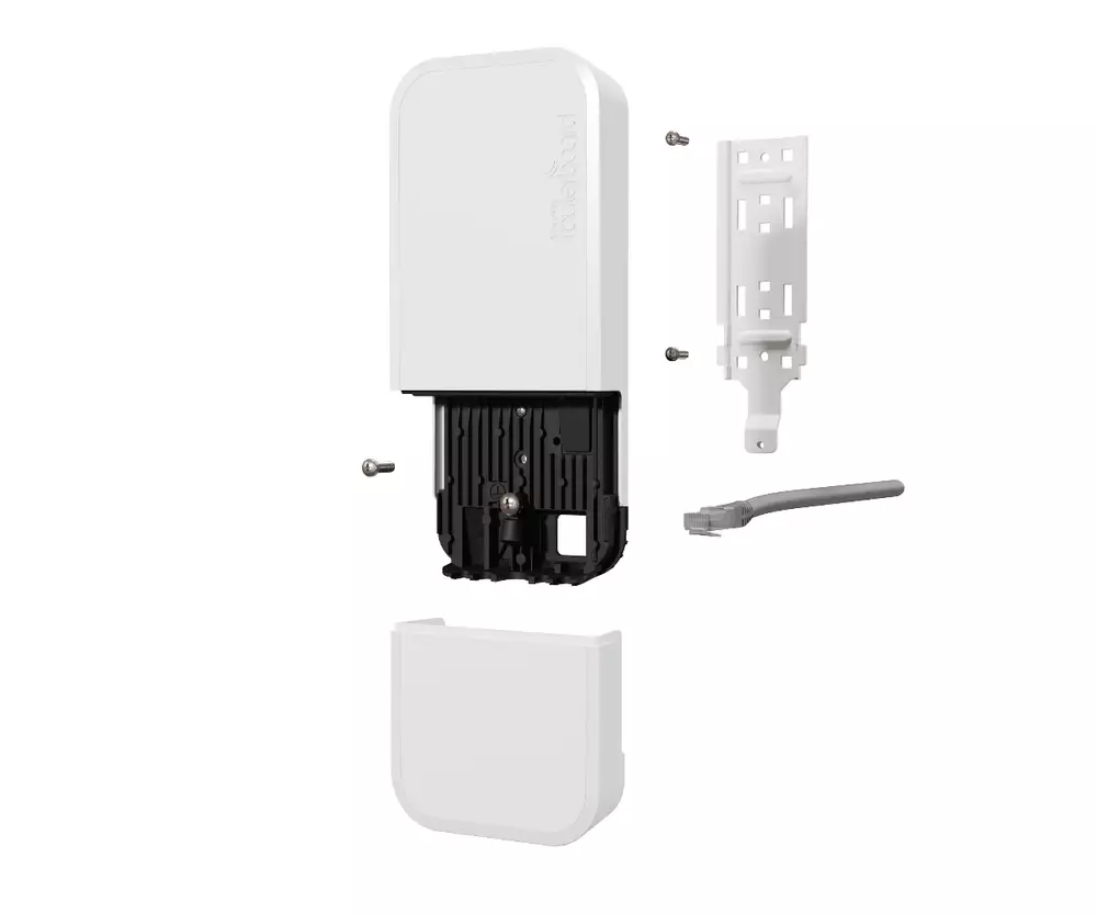 Безжичен Access Point MikroTik wAP ac RBwAPG-5HacD2HnD, 2 x 10/100/1000, 2.4 GHz (300Mpbs)/5GHz (867Mbps)