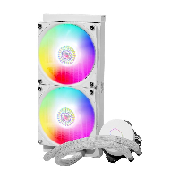Водно охлаждане за процесор Cooler Master MasterLiquid ML240L ARGB V2 White Edition