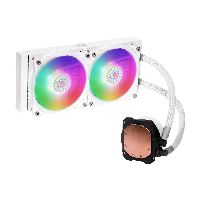 Водно охлаждане за процесор Cooler Master MasterLiquid ML240L ARGB V2 White Edition