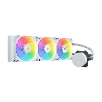 Водно охлаждане за процесор Cooler Master MasterLiquid ML360L ARGB V2 White Edition