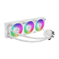 Водно охлаждане за процесор Cooler Master MasterLiquid ML360L ARGB V2 White Edition