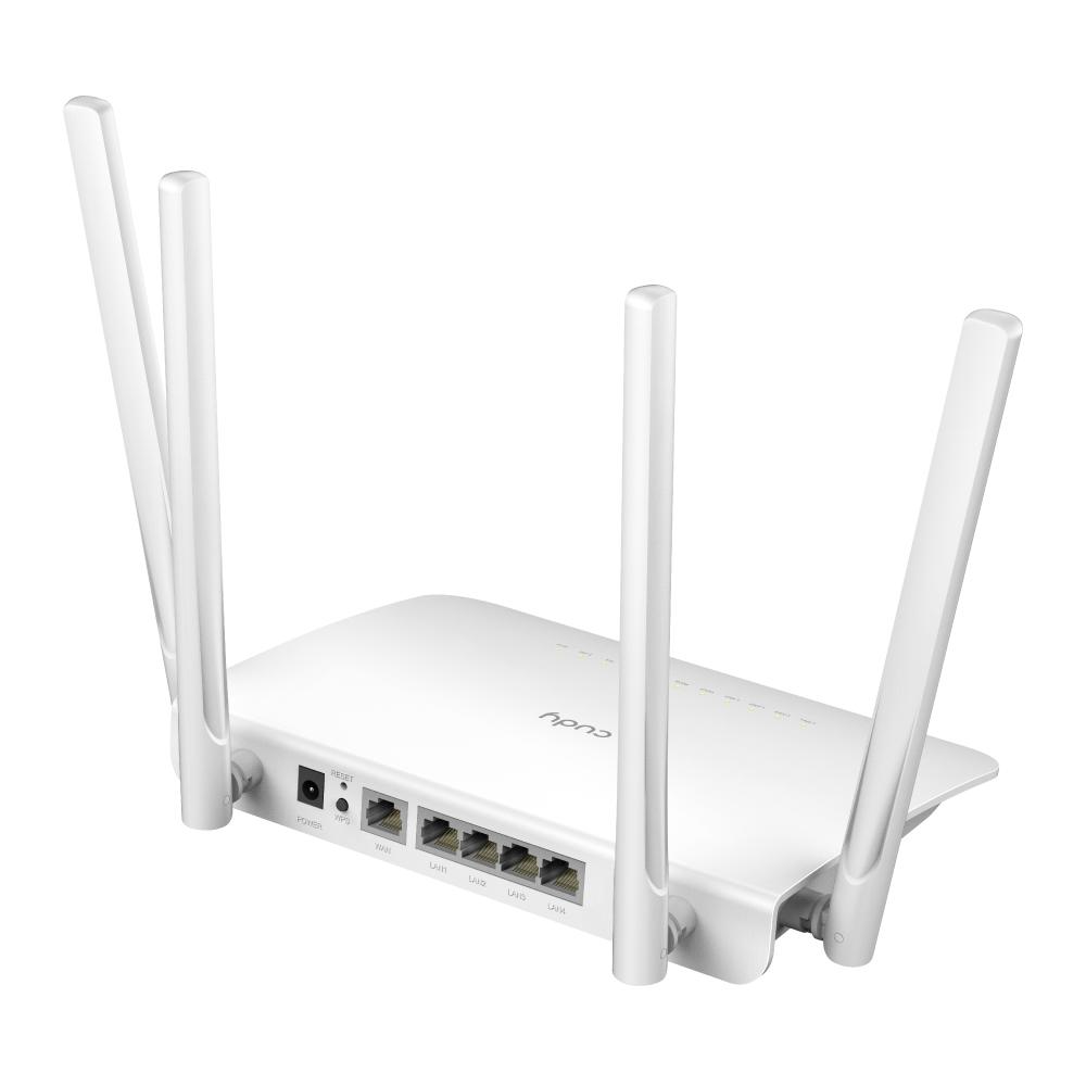 Безжичен рутер CUDY WR1300 AC1200 Dual Band Wi-Fi Router