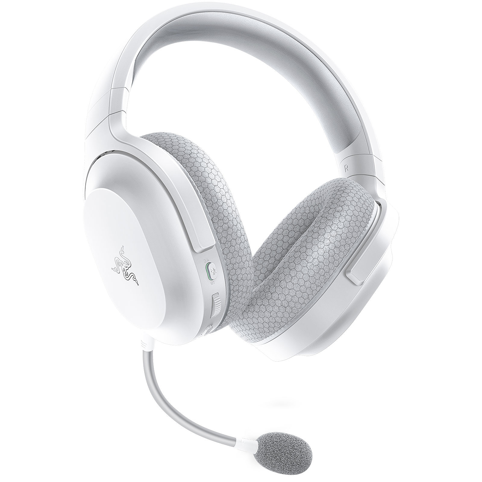 Геймърски слушалки Razer Barracuda X Mercury White Wireless Gaming Headset - RZ04-04430200-R3M1