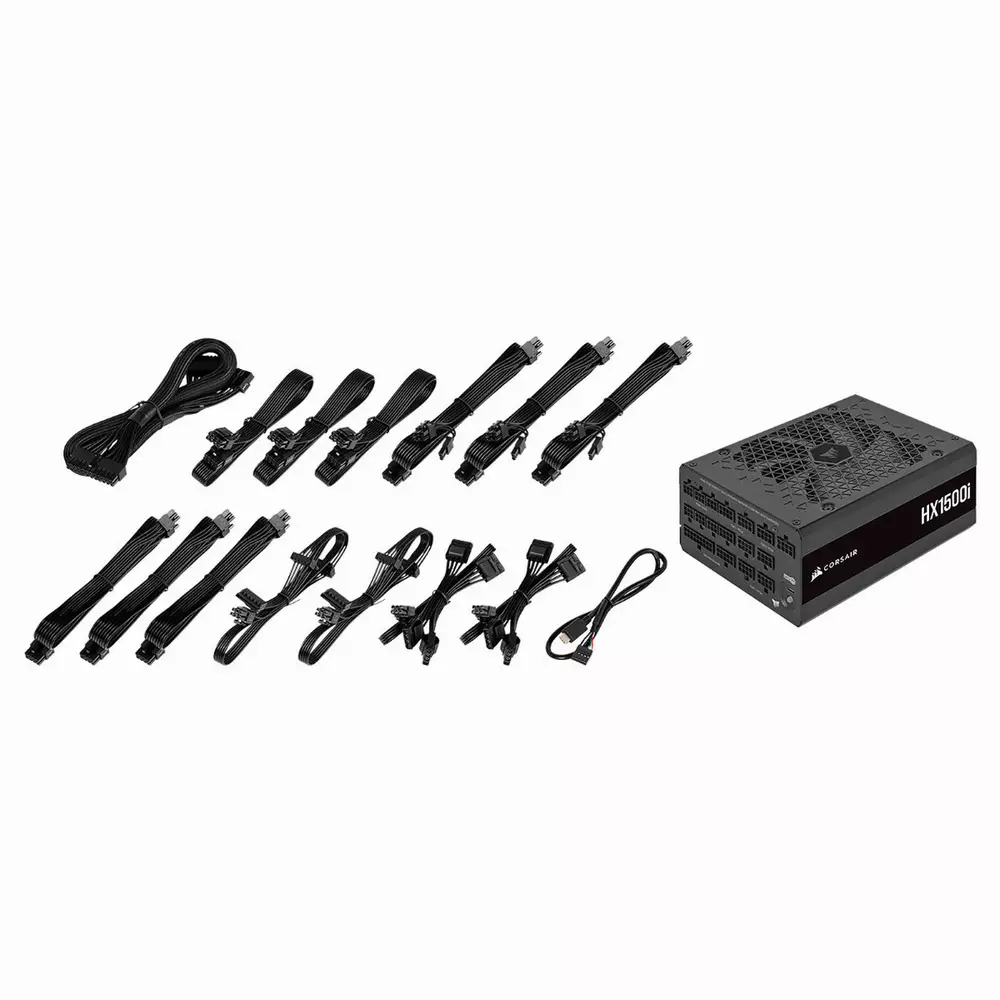 Захранване Corsair HX1500i (1500W) 80 Plus Platinum Fully Modular PSU - CP-9020215-EU