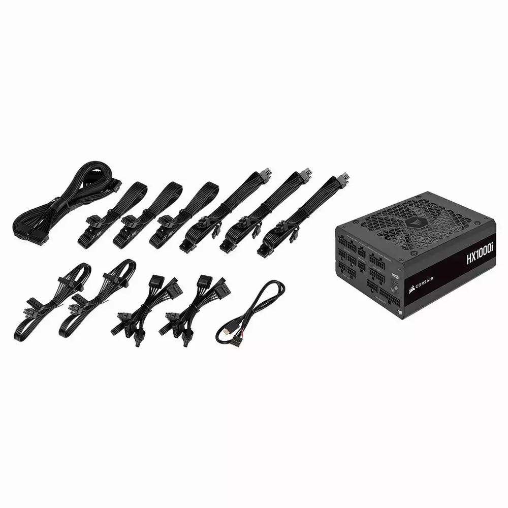 Захранване Corsair HX1000i (1000W) 80 Plus Platinum Full Modular PSU - CP-9020214-EU