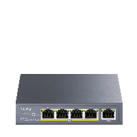 Суич Cudy GS1005P 5 портов Gigabit PoE+ 