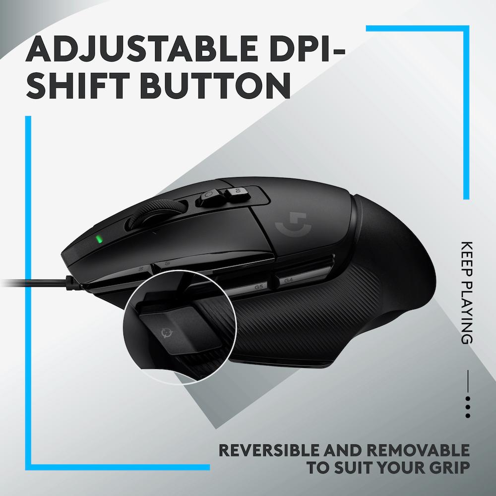 Gaming mouse Logitech G502 X optical Gaming Mouse Black - 910-006138