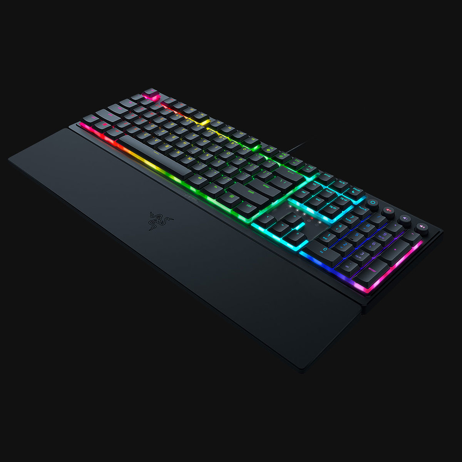 Геймърска клавиатура Razer Ornata V3 Mecha-Membrane Switches RGB - RZ03-04460100-R3M1