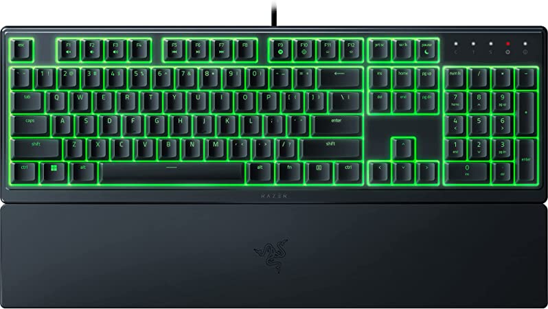 Геймърска клавиатура Razer Ornata V3 X US Silent Membrane Switches RGB - RZ03-04470100-R3M1
