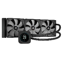 Водно охлаждане за процесор Corsair iCUE H150i ELITE LCD Display Liquid Cooler - CW-9060062-WW