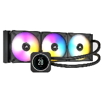 Водно охлаждане за процесор Corsair iCUE H150i ELITE LCD Display Liquid Cooler - CW-9060062-WW