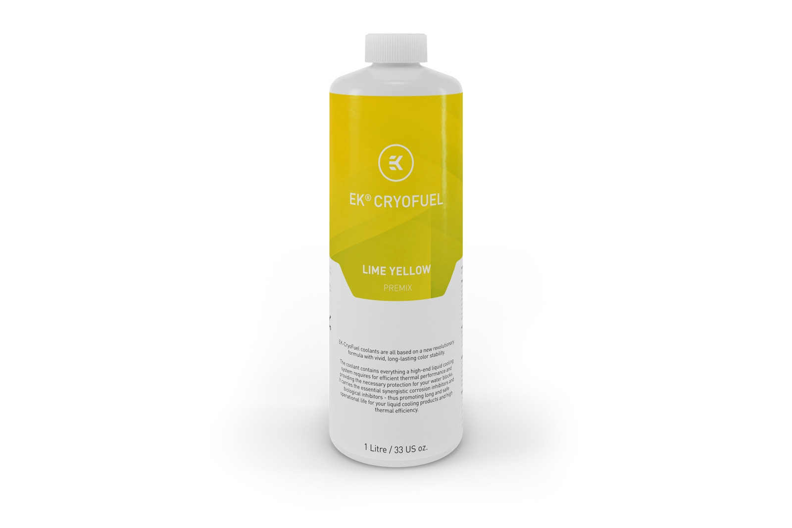 Течност EK-CryoFuel Lime Yellow (Premix 1000mL)