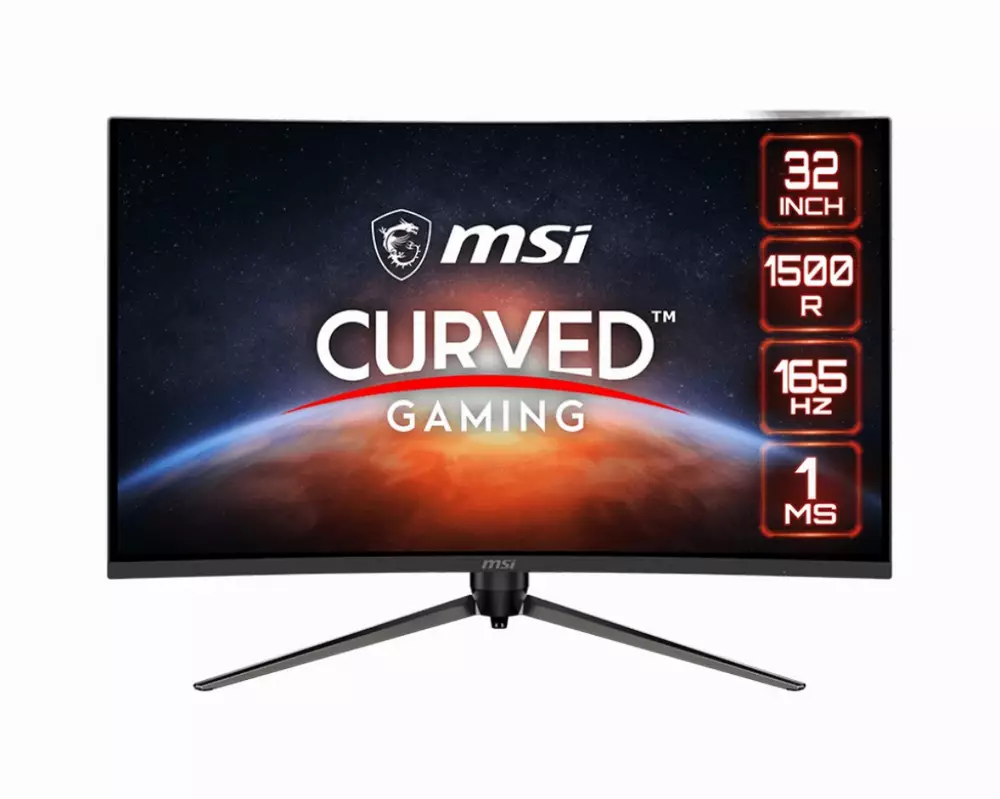 Οθόνη MSI Optix AG321CQR 31.5", VA Curved, WQHD 2560x1440, 165Hz, 1ms, AMD FreeSync Premium
