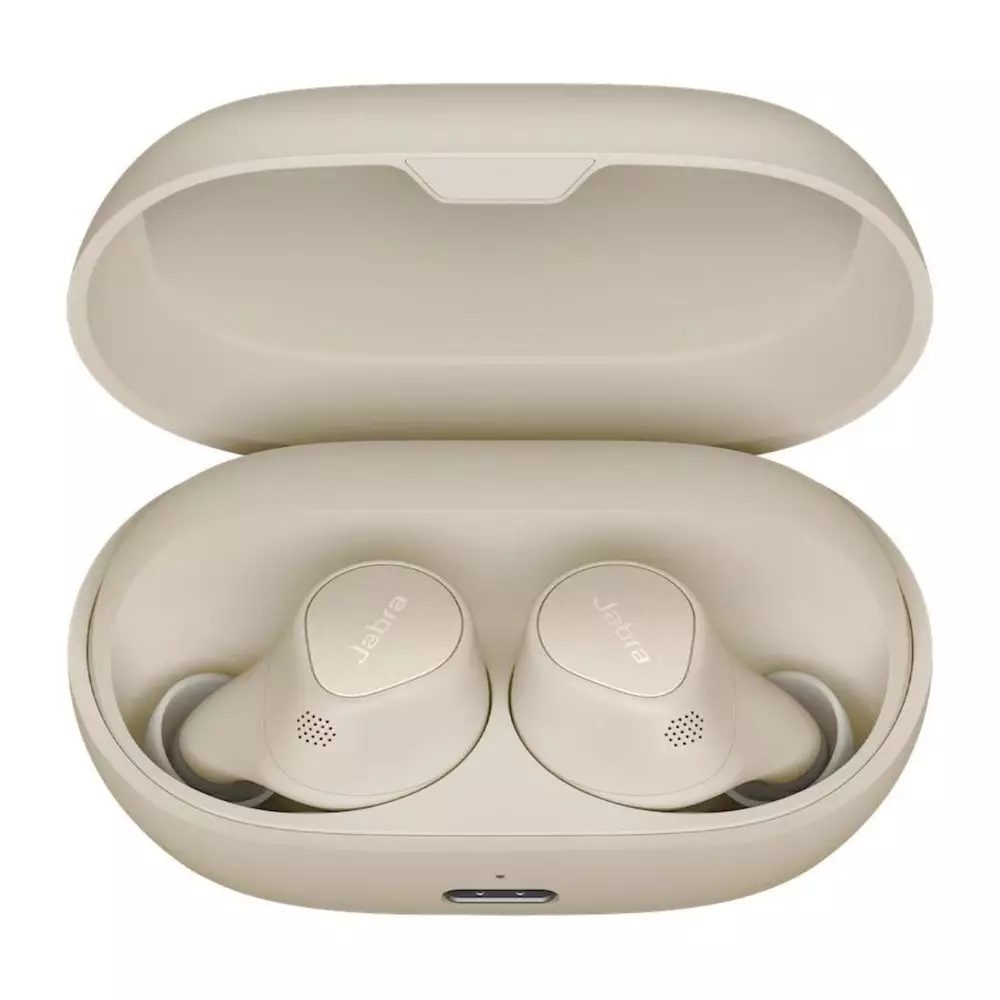 Блутут слушалки Jabra Elite 7 Pro Gold Beige