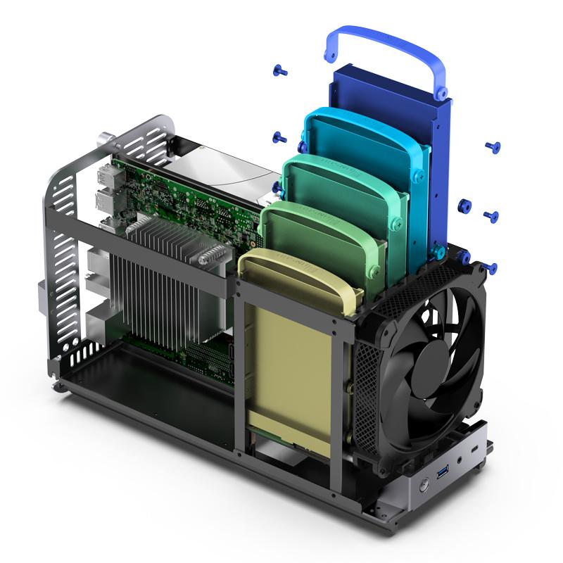 Кутия Jonsbo N1 ITX Grey