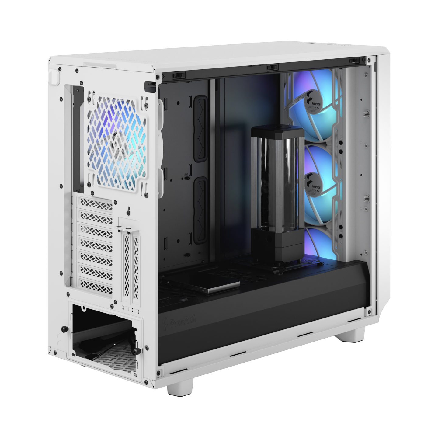 Кутия Fractal Meshify 2 RGB White TG Clear Tint - FD-C-MES2A-08