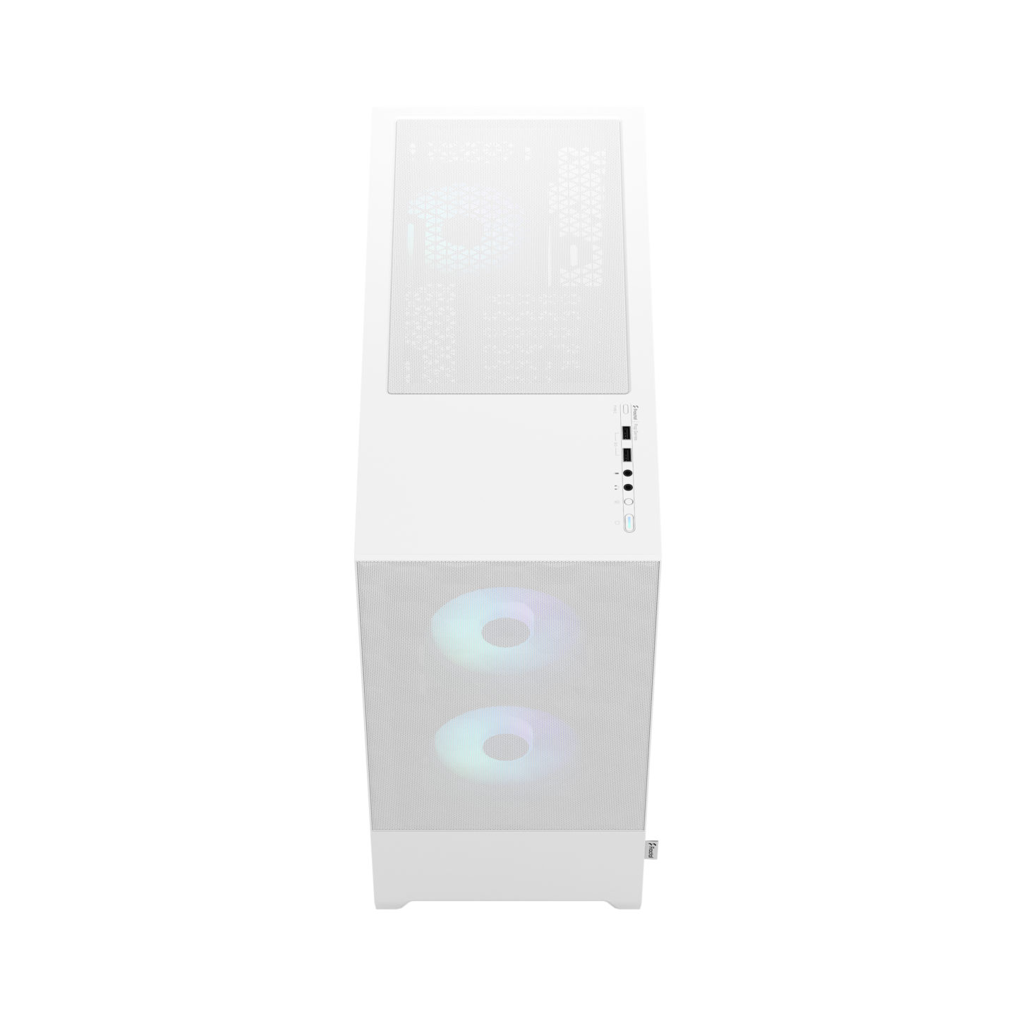 Кутия Fractal Pop Air RGB White TG Clear Tint - FD-C-POR1A-01