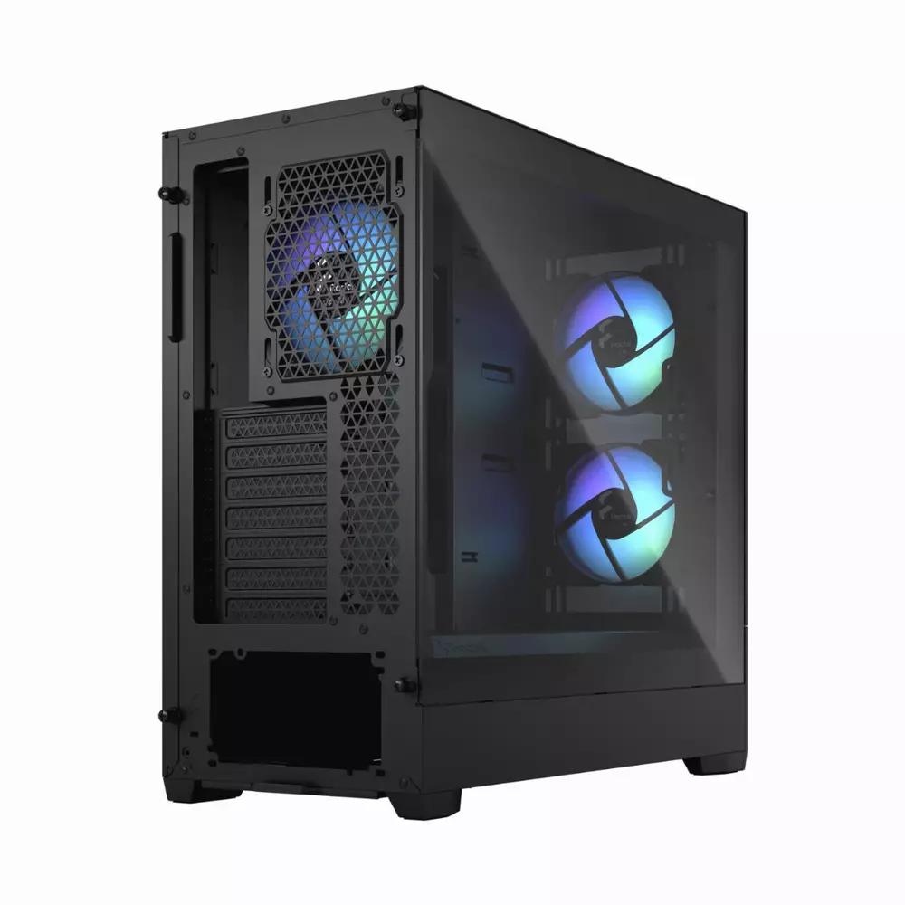 Кутия Fractal Pop Air RGB Black TG Clear Tint - FD-C-POR1A-06