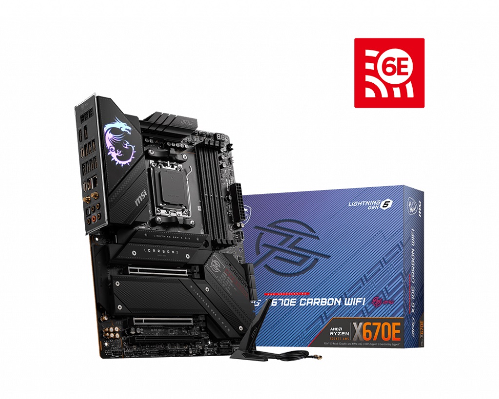 Дънна платка MSI MPG X670E CARBON WIFI AM5