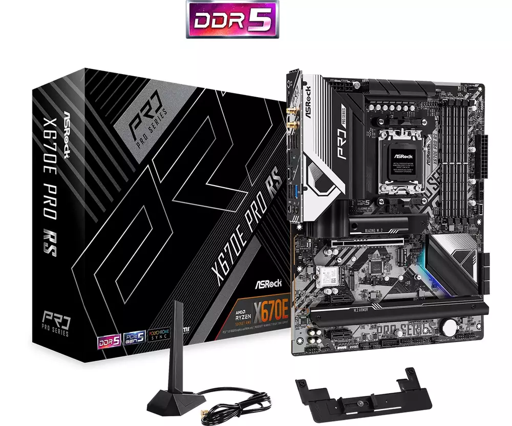 Дънна платка Asrock X670E Pro RS AM5