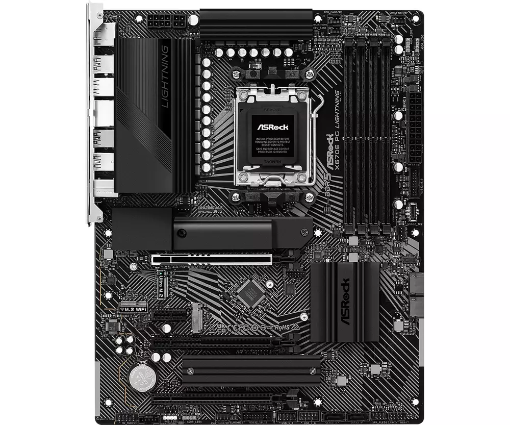Дънна платка Asrock X670E PG Lightning AM5