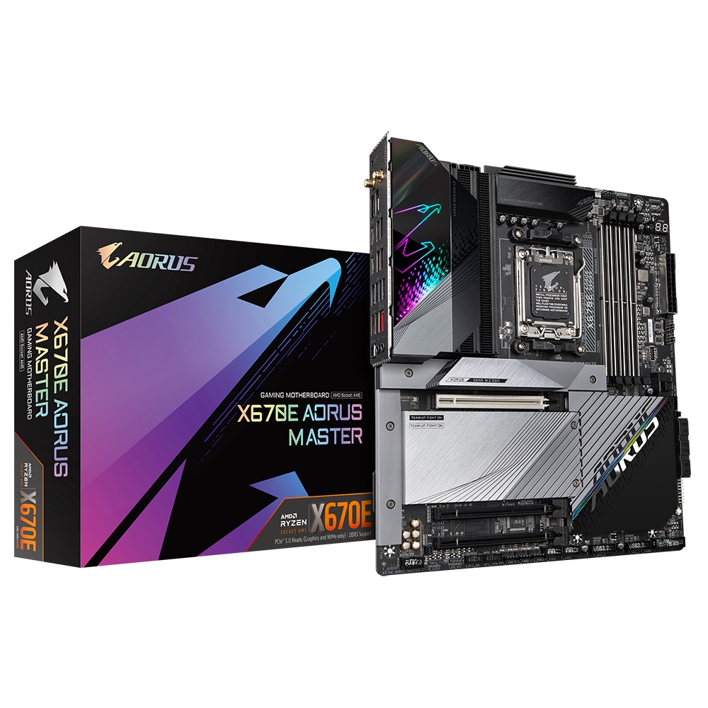 Дънна платка Gigabyte X670E AORUS MASTER AM5